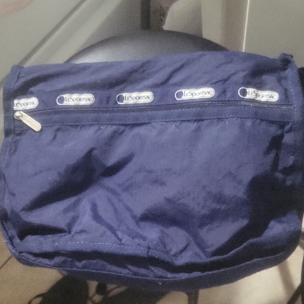 LeSportsac Dark Blue Messenger Bag